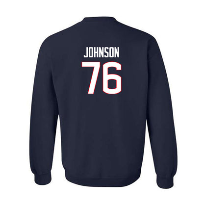 UConn - NCAA Football : Toriyan Johnson - Classic Shersey Crewneck Sweatshirt