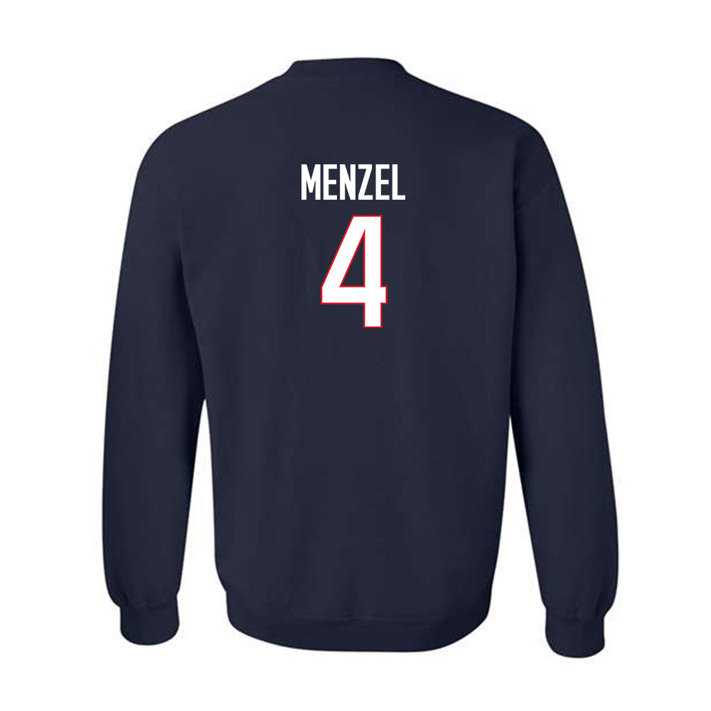 UConn - NCAA Baseball : Evan Menzel - Classic Shersey Crewneck Sweatshirt-1