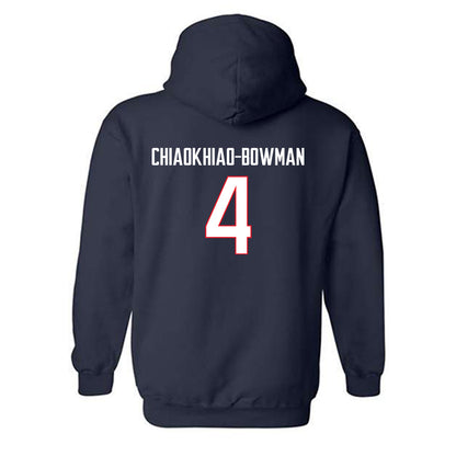 UConn - NCAA Football : Thai Chiaokhiao-Bowman - Classic Shersey Hooded Sweatshirt-1