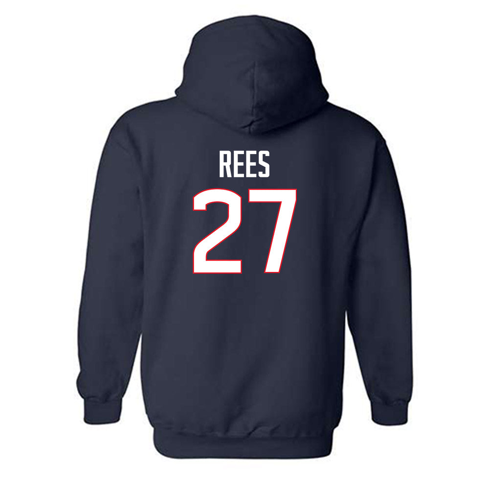 UConn - NCAA Men's Ice Hockey : Harrison Rees - Classic Shersey Hooded Sweatshirt