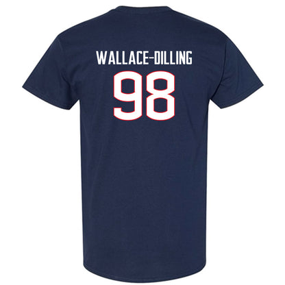 UConn - NCAA Football : Nathaniel Wallace-Dilling - Classic Shersey T-Shirt-1