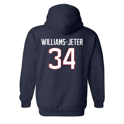 UConn - Women's Basketball Legends : Tamika Williams-Jeter - Hooded Sweatshirt Classic Shersey