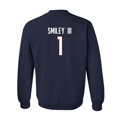UConn - NCAA Football : Ben Smiley III - Classic Shersey Crewneck Sweatshirt-1