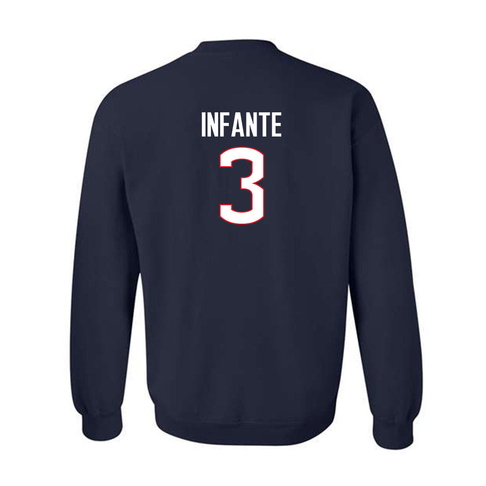 UConn - NCAA Women's Field Hockey : Addison Infante - Classic Shersey Crewneck Sweatshirt-1