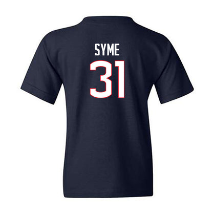 UConn - NCAA Women's Lacrosse : Madelyn Syme - Classic Shersey Youth T-Shirt-1