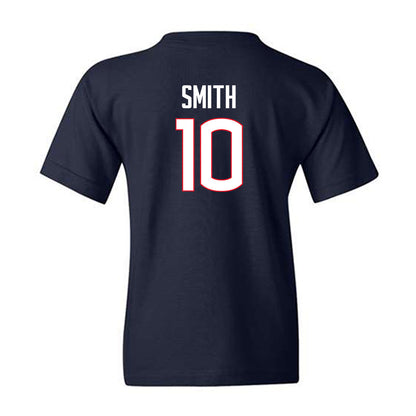 UConn - NCAA Football : Caleb Smith - Classic Shersey Youth T-Shirt-1