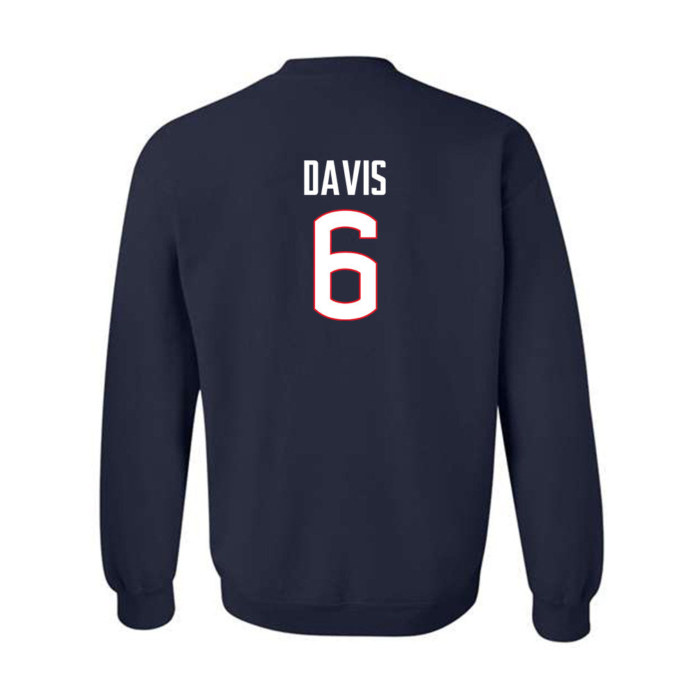 UConn - NCAA Women's Lacrosse : Rayea Davis - Classic Shersey Crewneck Sweatshirt