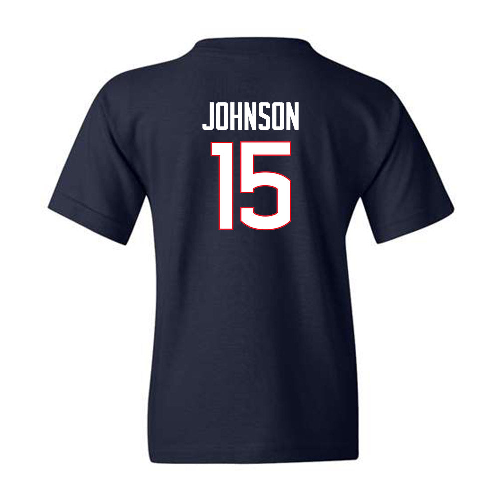 UConn - NCAA Women's Soccer : Anaya Johnson - Classic Shersey Youth T-Shirt