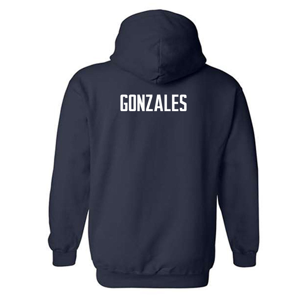 UConn - NCAA Women's Swimming & Diving : Lydia Gonzales - Classic Shersey Hooded Sweatshirt-1