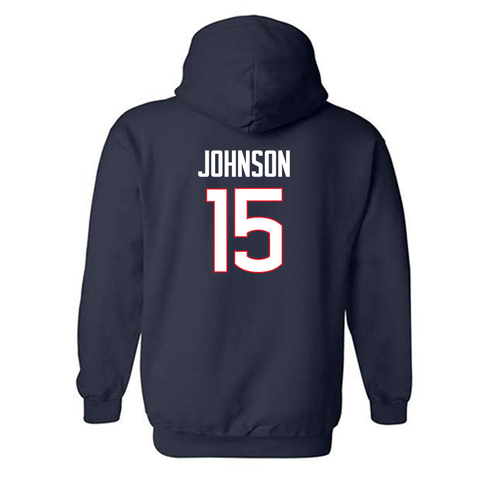 UConn - NCAA Women's Soccer : Anaya Johnson - Classic Shersey Hooded Sweatshirt