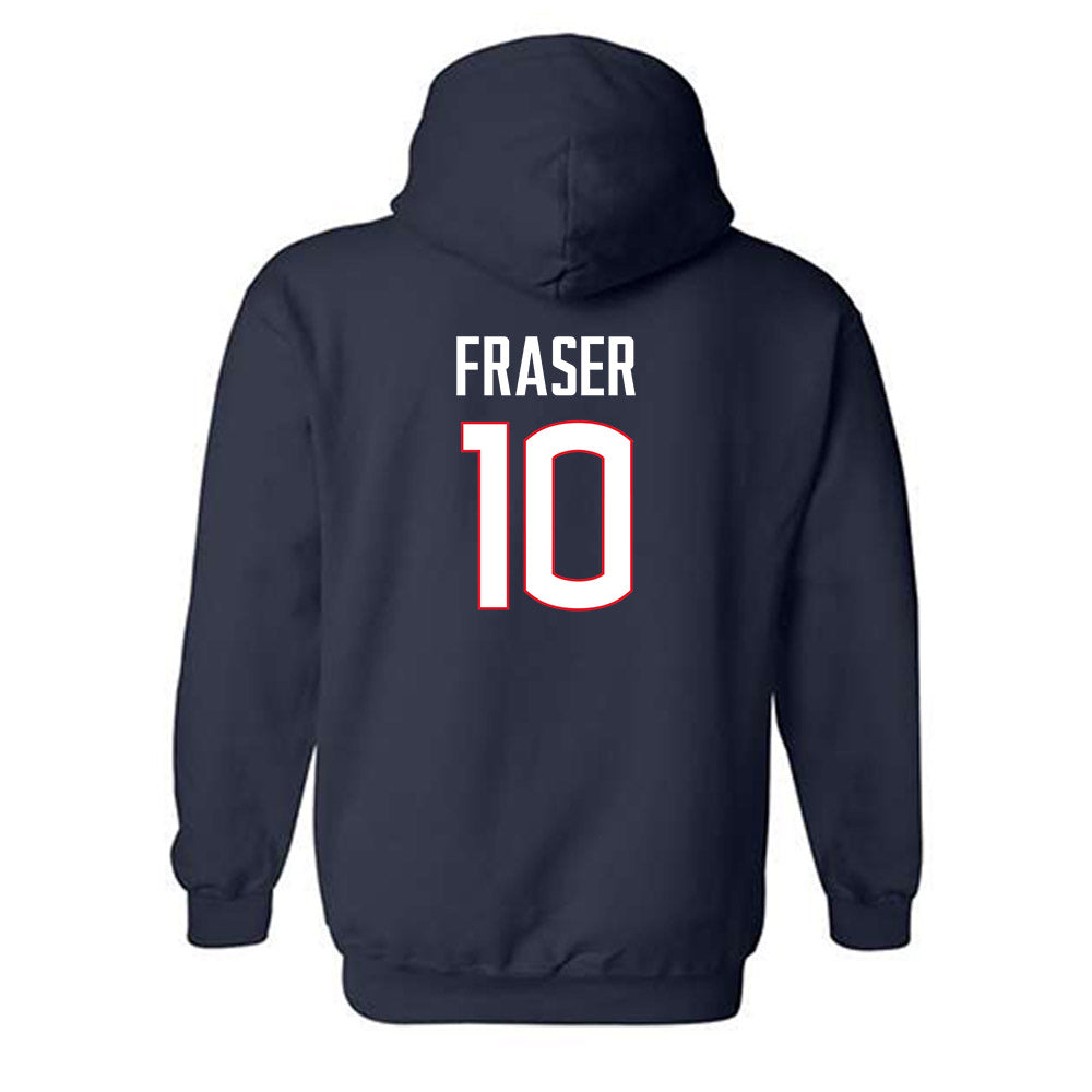 UConn - NCAA Men's Ice Hockey : Tristan Fraser - Classic Shersey Hooded Sweatshirt