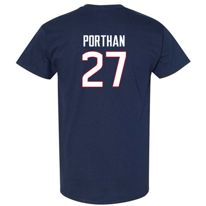 UConn - NCAA Women's Ice Hockey : Taylor Porthan - Classic Shersey T-Shirt-1