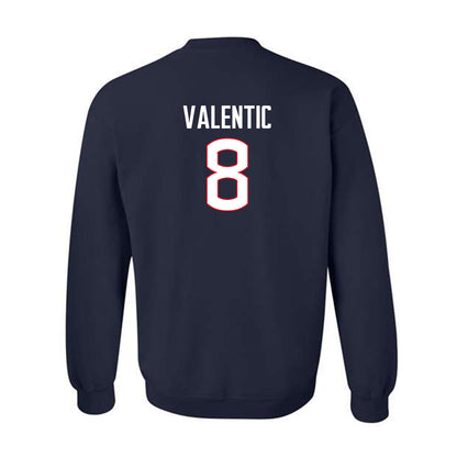 UConn - NCAA Men's Soccer : Marco Valentic - Classic Shersey Crewneck Sweatshirt-1