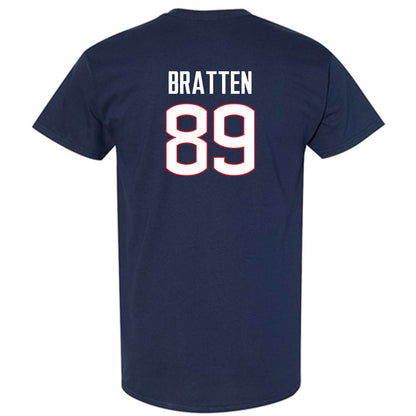 UConn - NCAA Football : Trace Bratten - Classic Shersey T-Shirt-1