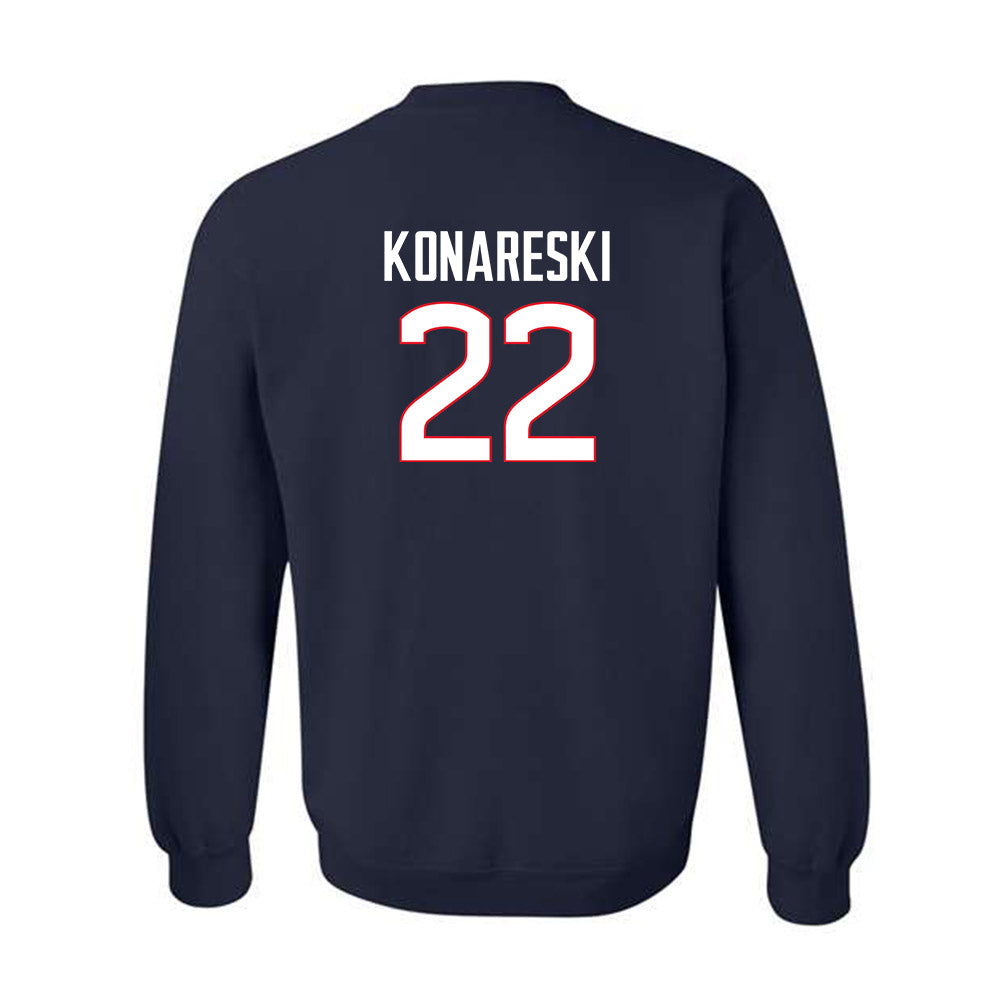 UConn - NCAA Women's Lacrosse : Chloe Konareski - Classic Shersey Crewneck Sweatshirt-1