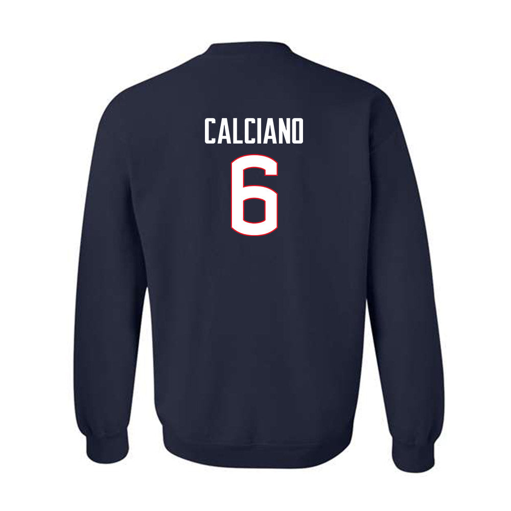UConn - NCAA Softball : Ava Calciano - Classic Shersey Crewneck Sweatshirt-1
