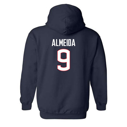 UConn - NCAA Men's Soccer : Lucas Almeida - Classic Shersey Hooded Sweatshirt