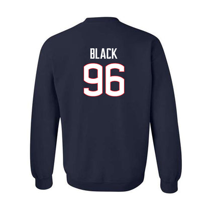 UConn - NCAA Football : Marquis Black - Classic Shersey Crewneck Sweatshirt-1
