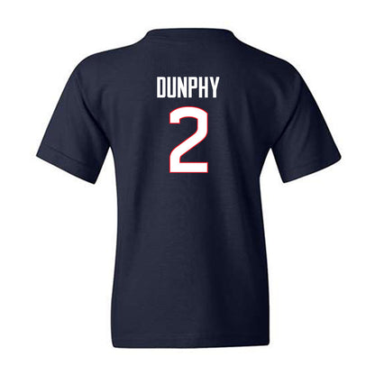 UConn - NCAA Men's Ice Hockey : Brendan Dunphy - Classic Shersey Youth T-Shirt-1