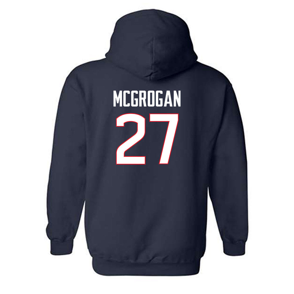 UConn - NCAA Women's Lacrosse : Eve McGrogan - Classic Shersey Hooded Sweatshirt