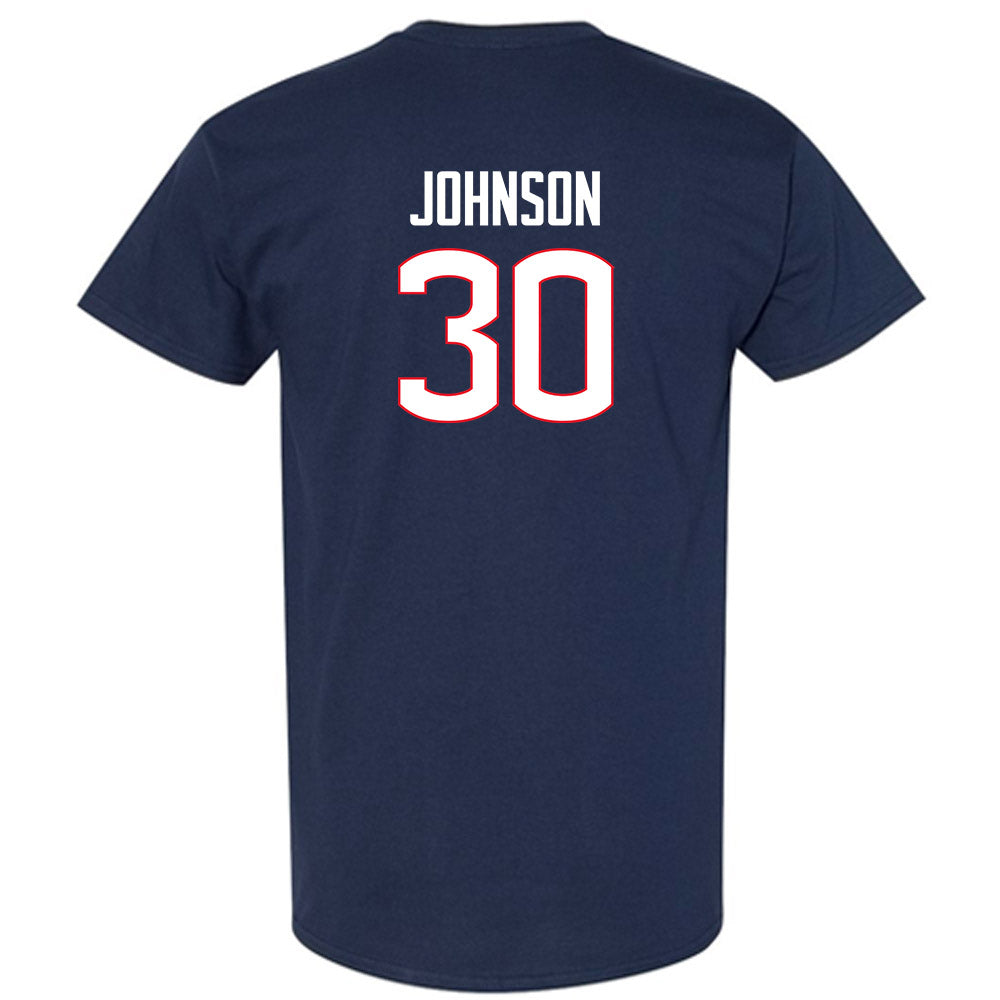 UConn - NCAA Football : Charles Johnson - Classic Shersey T-Shirt-1