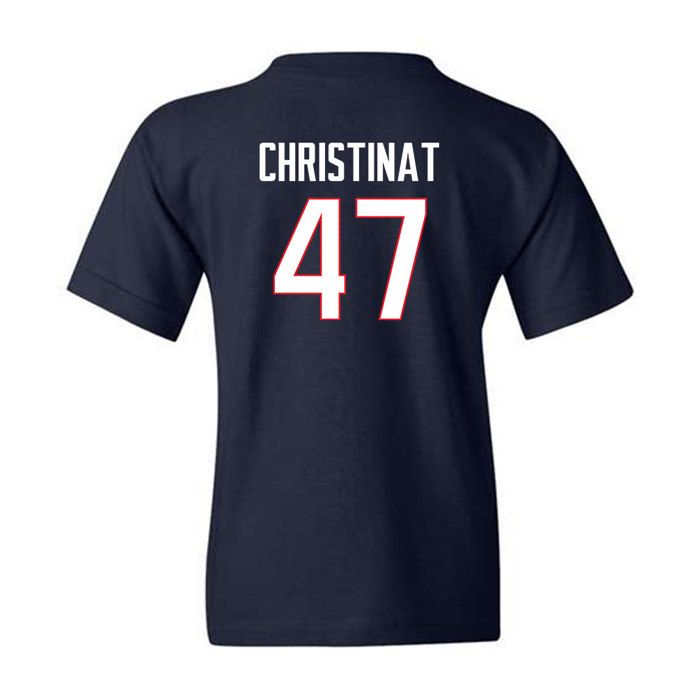 UConn - NCAA Football : Zachary Christinat - Classic Shersey Youth T-Shirt