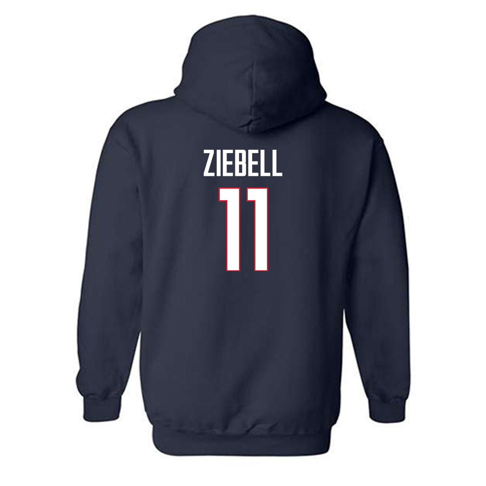 UConn - NCAA Women's Basketball : Allie Ziebell - Hooded Sweatshirt