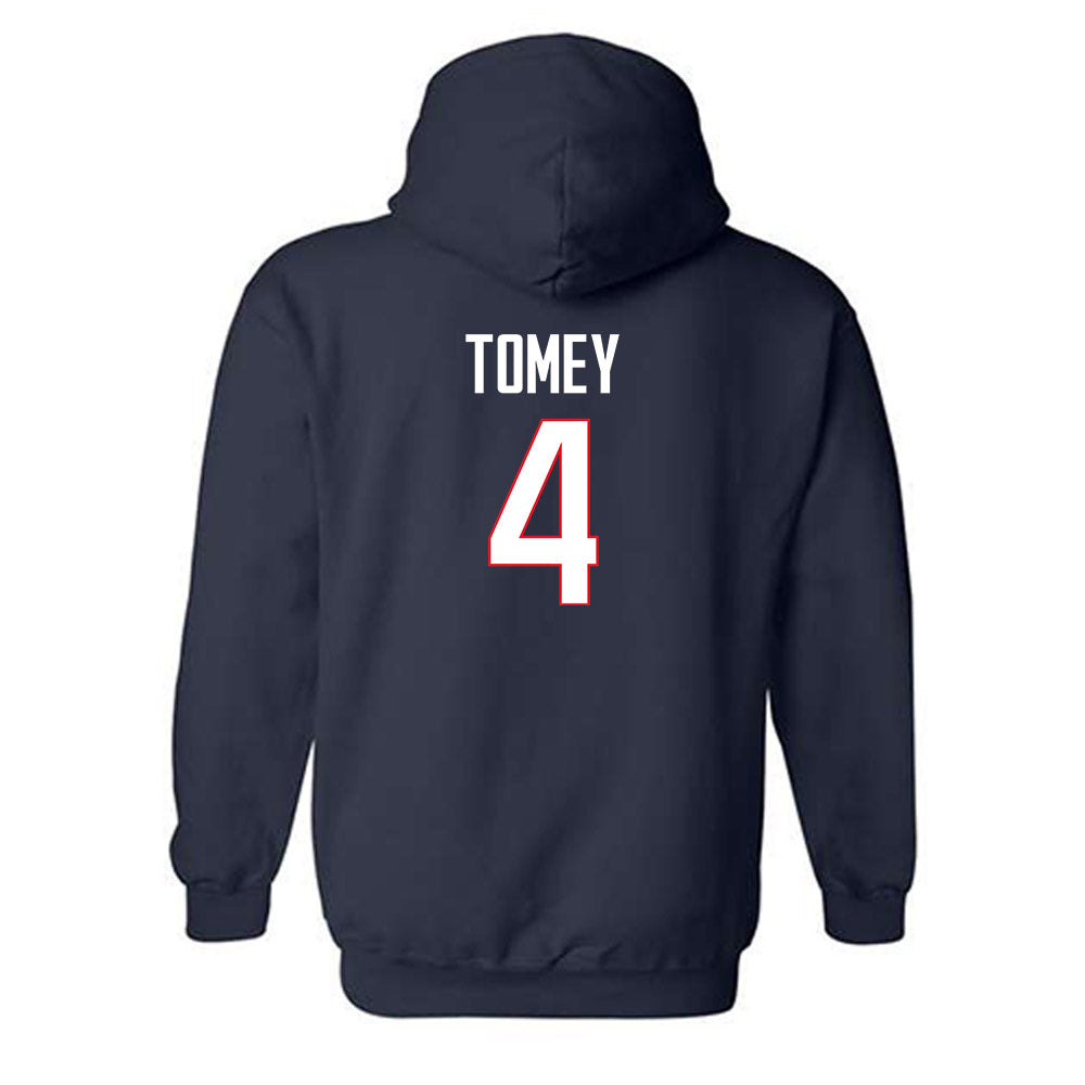 UConn - NCAA Women's Lacrosse : Camryn Tomey - Classic Shersey Hooded Sweatshirt-1
