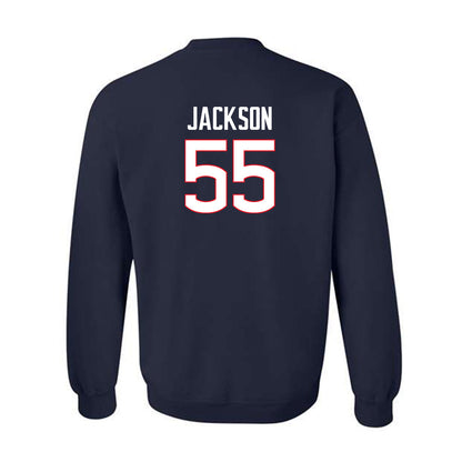 UConn - NCAA Football : Vincent Jackson - Classic Shersey Crewneck Sweatshirt-1