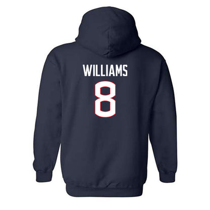 UConn - NCAA Women's Volleyball : Dajah Williams - Classic Shersey Hooded Sweatshirt