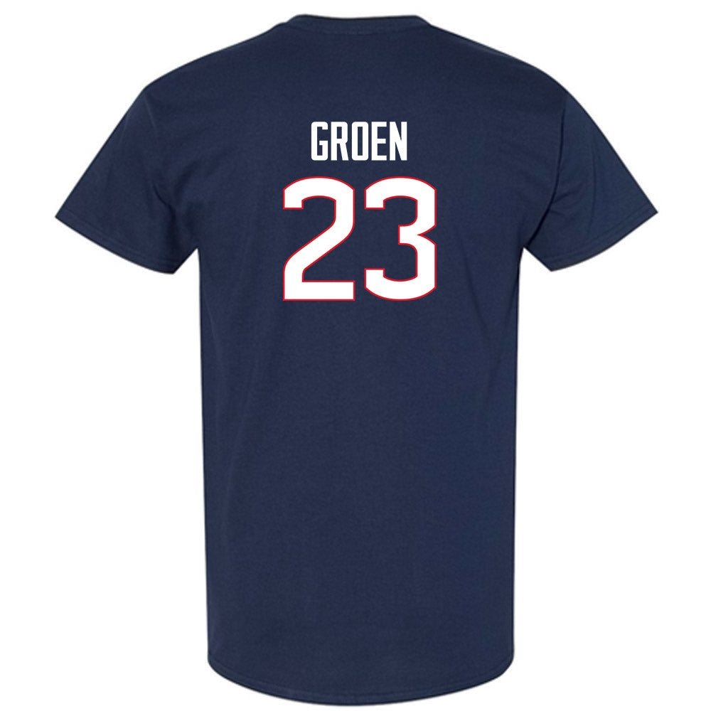 UConn - NCAA Baseball : Carter Groen - Classic Shersey T-Shirt-1