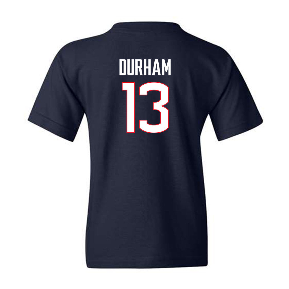 UConn - NCAA Men's Soccer : Kyle Durham - Classic Shersey Youth T-Shirt