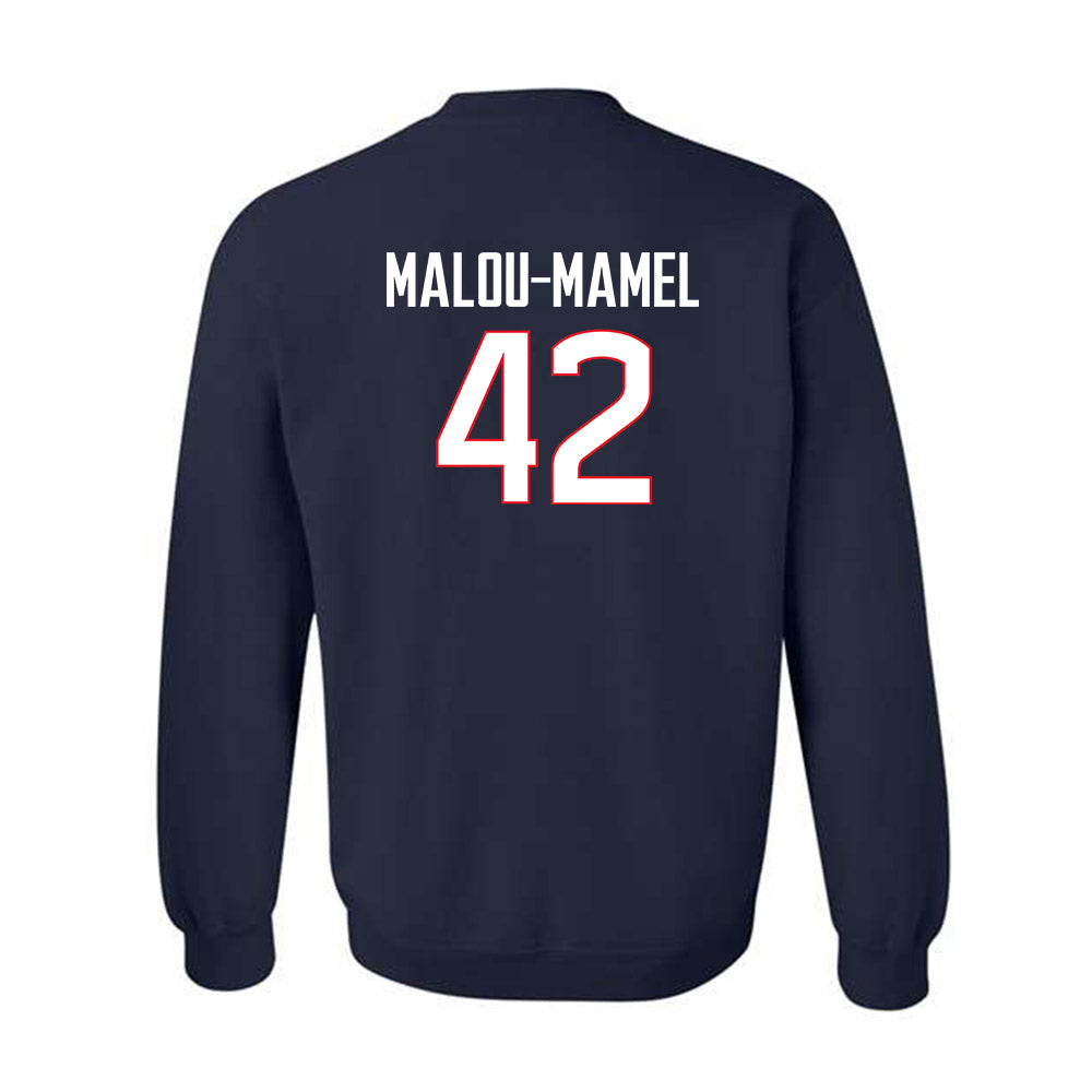 UConn - NCAA Women's Basketball : Gandy Malou-Mamel - Classic Shersey Crewneck Sweatshirt-1