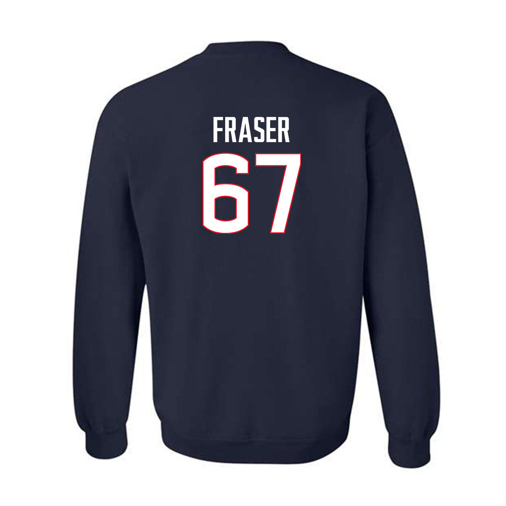 UConn - NCAA Women's Soccer : Kalina Fraser - Classic Shersey Crewneck Sweatshirt-1