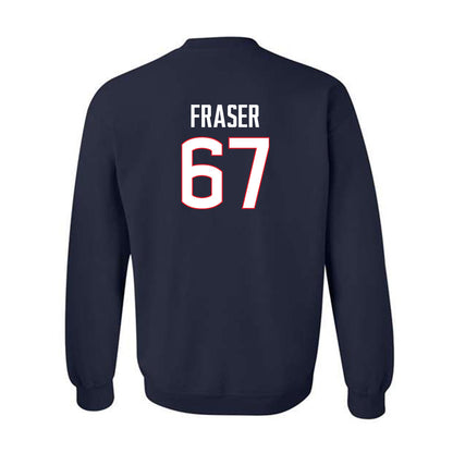 UConn - NCAA Women's Soccer : Kalina Fraser - Classic Shersey Crewneck Sweatshirt-1