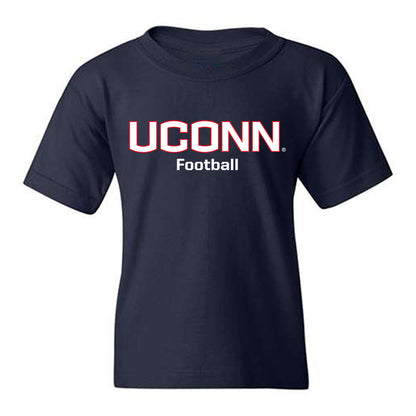 UConn - NCAA Football : Ben Smiley III - Classic Shersey Youth T-Shirt-0
