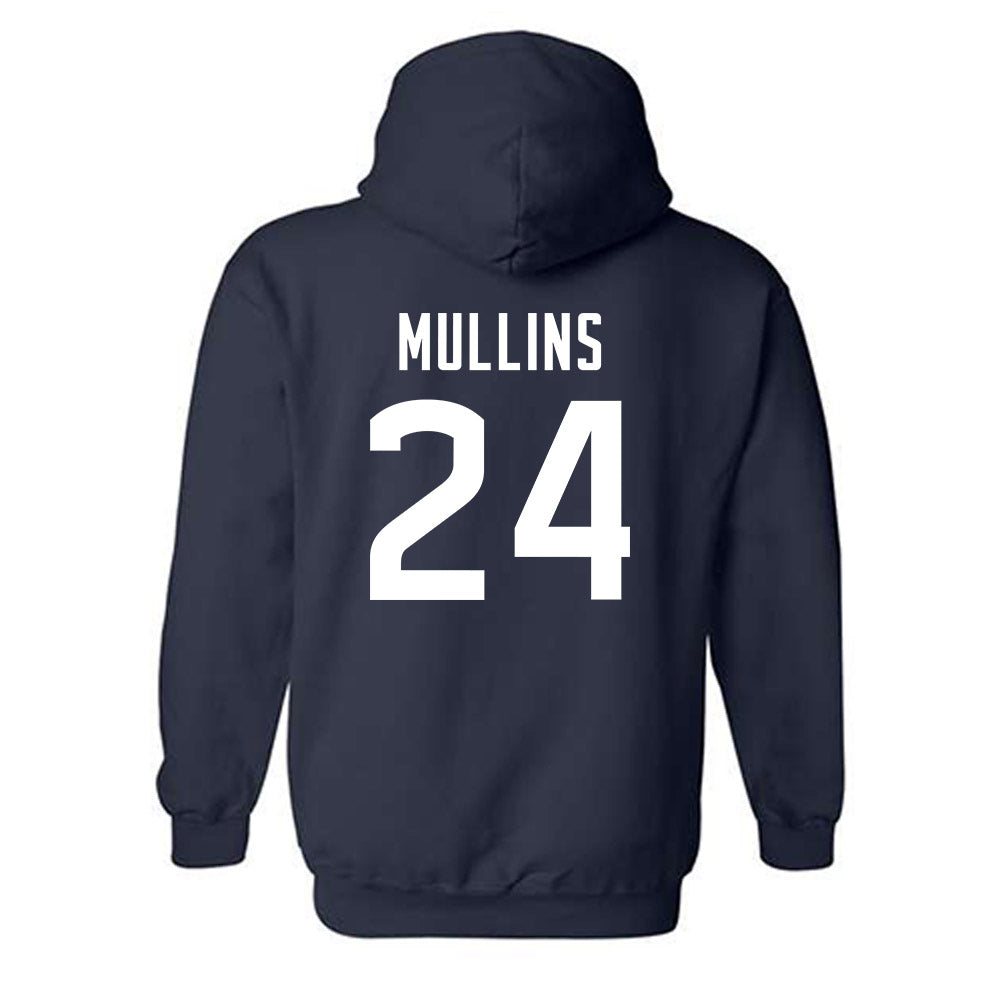 UConn - NCAA Men's Basketball : Braylon Mullins - Sports Shersey Hooded Sweatshirt-1