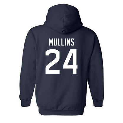 UConn - NCAA Men's Basketball : Braylon Mullins - Sports Shersey Hooded Sweatshirt-1