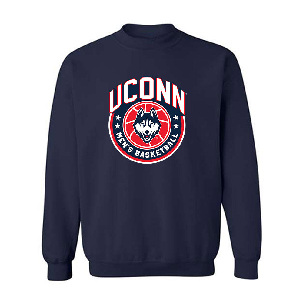 UConn - NCAA Men's Basketball : Braylon Mullins - Sports Shersey Crewneck Sweatshirt-0