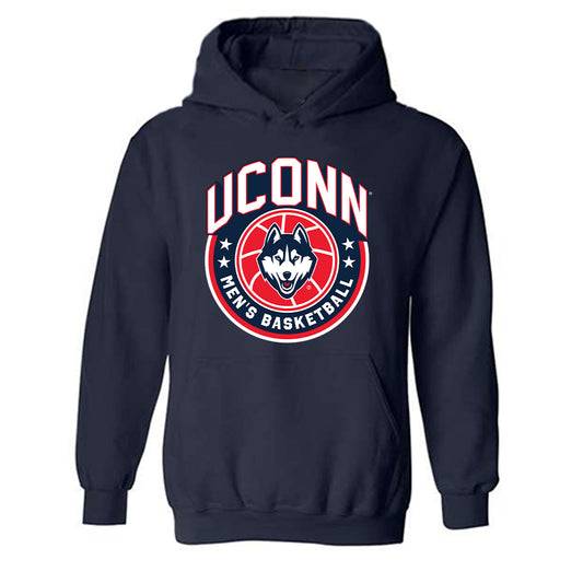UConn - NCAA Men's Basketball : Jacob ROSS - Sports Shersey Hooded Sweatshirt-0