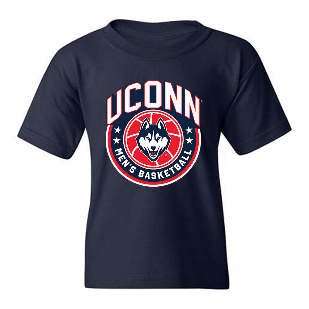UConn - NCAA Men's Basketball : Eric Reibe - Sports Shersey Youth T-Shirt-0