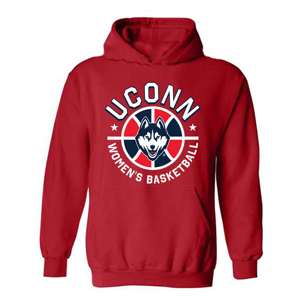 UConn - NCAA Women's Basketball : KK Arnold - Classic Shersey Hooded Sweatshirt-0