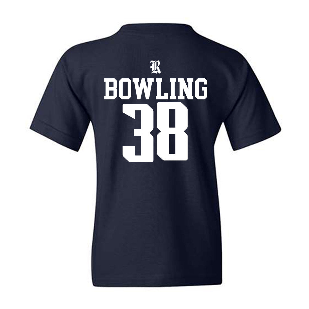 Rice - NCAA Football : Shepherd Bowling - Classic Shersey Youth T-Shirt-1