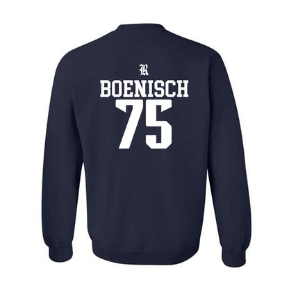 Rice - NCAA Football : Blake Boenisch - Classic Shersey Crewneck Sweatshirt-1