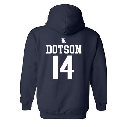 Rice - NCAA Football : Ephraim Dotson - Classic Shersey Hooded Sweatshirt