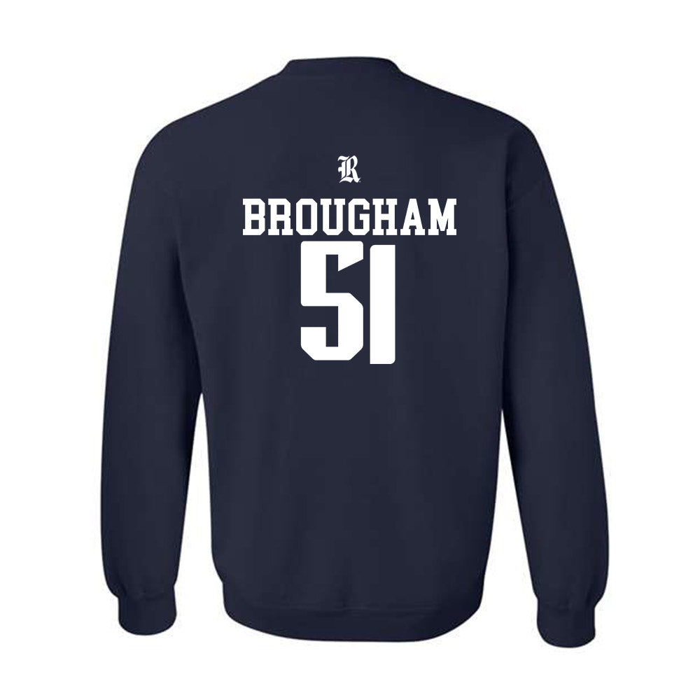 Rice - NCAA Football : Ethan Brougham - Classic Shersey Crewneck Sweatshirt