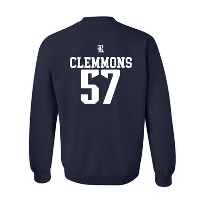 Rice - NCAA Football : Aquantis Clemmons - Classic Shersey Crewneck Sweatshirt-1