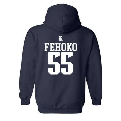 Rice - NCAA Football : Netane Fehoko - Classic Shersey Hooded Sweatshirt-1