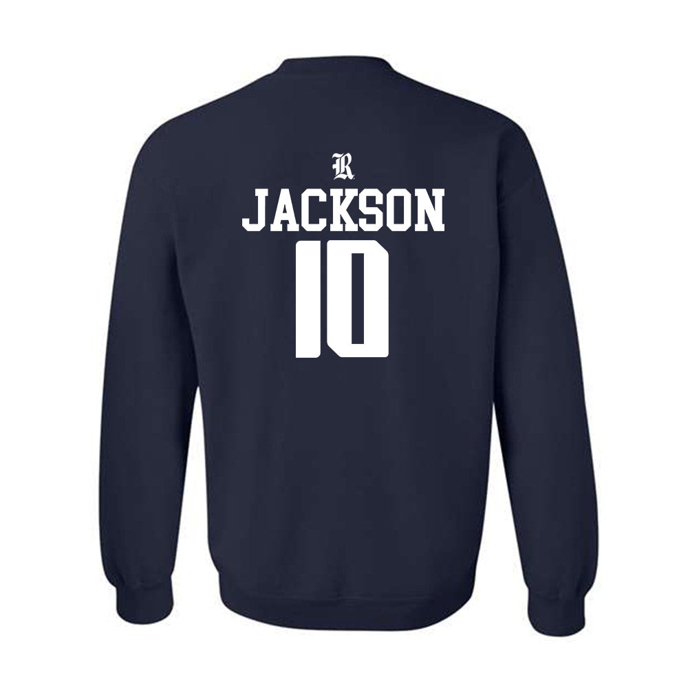 Rice - NCAA Football : Quinton Jackson - Classic Shersey Crewneck Sweatshirt