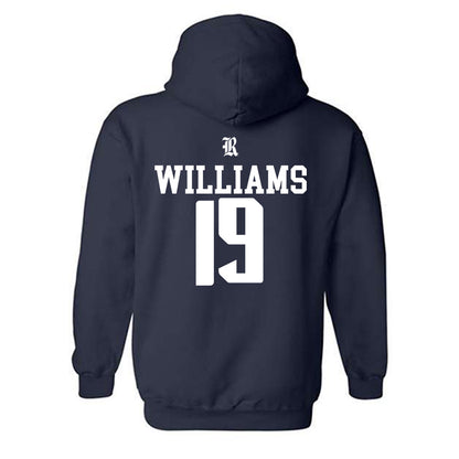 Rice - NCAA Football : Jeremiah Williams - Classic Shersey Hooded Sweatshirt-1